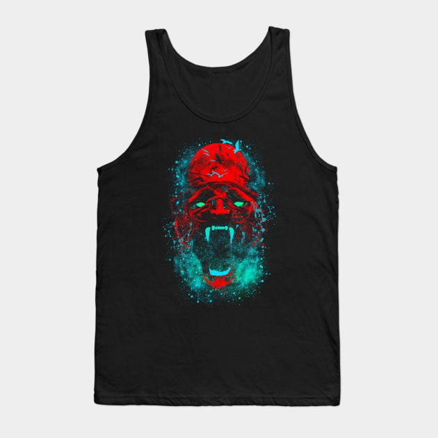 Midnight Panther Tank Top by opawapo